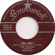 45cat - The Crickets - Oh, Boy! / Not Fade Away - Brunswick - USA - 9-55035