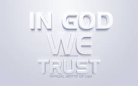 We're planning the next handful of wallpapers and we want to make sure to give. Download Wallpapers In God We Trust Official Motto Of The United States Of America Florida Official Motto White 3d Art White Background Usa Official Motto For Desktop Free Pictures For Desktop Free