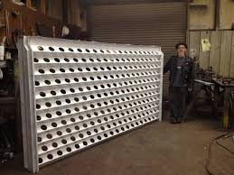This Is A 210 Plant Vertical Aeroponic System From Moflo Aeroponics These Are Designed To Bolt Together For Larg Aquaponics System Aeroponic System Aquaponics