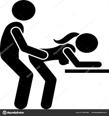 Biurko Pozycja Seks Ikona Solidnym Stylu wektor stockowy od ©iconfinder  459770688