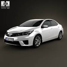 Because of the model's ubiquity, i wasn't looking forward to getting behind the wheel, but when this 2014 corolla showed up at cnet's garage. 3d Model Of Toyota Corolla Sedan 2014 Toyota Corolla Toyota Corolla