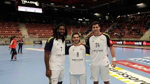 «quando o andebol tem este destaque no aeroporto, algo se passa». Andebol Selecao Nacional Benfiquistas Yellow Cup Sl Benfica