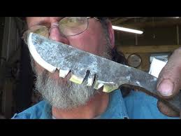 Many hours of work went into making this a truly exceptional example of a forged railroad spike knife Osf Special Feature Railroad Spike Knife Test Follow Up Testing Youtube