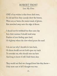 Robert Frost Into My Own Book Page Style Literary Quote Print Fine Art Paper Laminated Or Framed Multiple Sizes Available Literary Quotes Robert Frost Poems Inspirational Poems