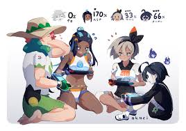 Pokemon Sword And Shield Milo Trainer Nessa Gym Leaders Pixiv Pokemon Pokemon Characters Pokemon Waifu