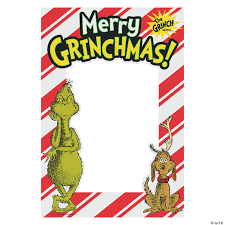 Cardboard cutouts custom made from your photo are perfect for every occasion. Dr Seuss The Grinch Instaframe Photo Booth Cutout Oriental Trading
