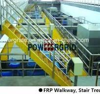 FRP Stair Tread for Chemical Plant