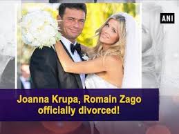 (chelsea lauren/getty images for ok! Joanna Krupa Romain Zago Officially Divorced Hollywood News Youtube
