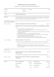 Guide Catering Assistant Resume 12 Samples Pdf Word 2020