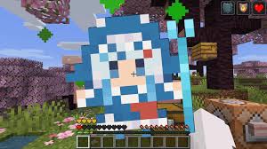 Hololive Gawr Gura Totem Minecraft Texture Pack