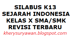 0 ratings0% found this document useful (0 votes). Silabus K13 Sejarah Indonesia Kelas X Sma Smk Revisi Terbaru Kherysuryawan Id