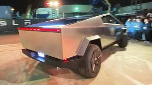 This is the tesla pickup truck making a. Tesla Cybertruck First Ride We Get A Spin In Musk S Brutalist Sculpture