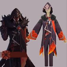 Amazon.co.jp: [KIFRAL] 原神 ファデュイ デットエージェント 雑魚敵 コスプレ衣装 : ホビー