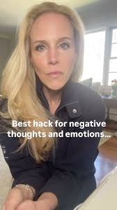 I love this hack for becoming the observer of my thoughts and emotions  rather than being my thoughts and emotions. We often identify with those  negative thoughts and emotions but that’s not who we ...