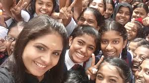 Selfie time... had a great time wth ths charming children at Christ Nagar  school tvm...