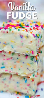 Vanilla Fudge Is An Easy Recipe Made With Condensed Milk Vanilla White Chocolate And Lots Of Vanilla Fudge Vanilla Fudge Recipes Fudge Recipe Condensed Milk