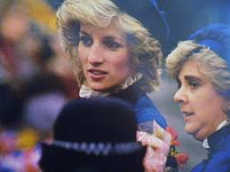 The Princess of Wales and her lady~in~waiting Miss Anne Beckwith-Smith.