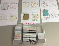The templates and designer cards are the same ones you'll find in the app and in physical format. 5 Easy Steps To Organize Project Life Cards Crafty Julie
