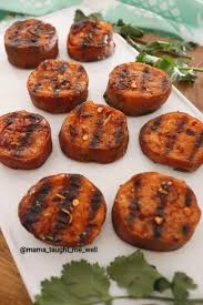 Roasted Sweet Potato Medallions Recipe By Ruhana Ebrahim Recipe Roasted Sweet Potatoes Medallions Recipe Starters Recipes