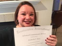 Thank you, Toastmasters, and...