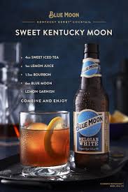 Blue Moon Is The Official Craft Beer Sponsor Of The Kentucky Derby Hosting A Party For The 145th Annual Kentucky Derby Try Beer Cocktails Drinks Fun Drinks