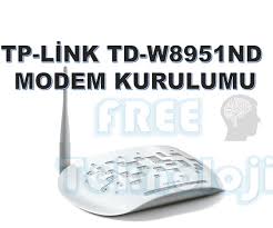 Check spelling or type a new query. Tp Link Td W8951nd Modem Kurulumu Free Teknoloji