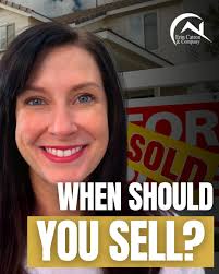 When is the best time of year to sell your home? I'm sharing how each  season affects the housing market and how to time your home sale.