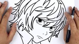 How To Draw Near (Nate River) | Death Note - Easy Step By Step Tutorial For  Beginners - Youtube