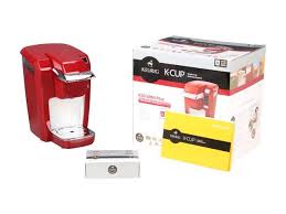 First let's look at specs. Keurig K10 Mini Plus Coffee Brewing System Red Newegg Com