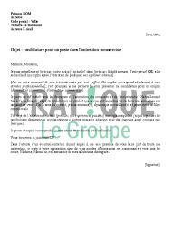 Fiche de poste animateur commercial. Lettre De Motivation Pour Le Metier D Animateur Commercial Pratique Fr