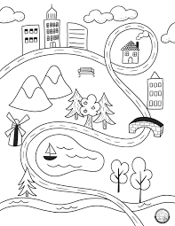 Enjoy coloring with the colors of your choice. Color Your Own Adventure