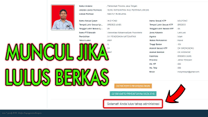 Pengumuman jadwal pelaksanaan seleksi kompetensi bidang (skb). Ini Penjelasannya Sscn Tidak Muncul Keterangan Lulus Administrasi Tidak Lulus Youtube