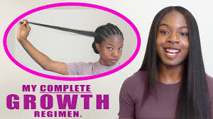 Using stimulating oils like emu oil and peppermint oil is a great way to stimulate and awaken your hair follicles. My Complete Regimen Everything I Do To Grow Long Healthy Relaxed Hair Youtube