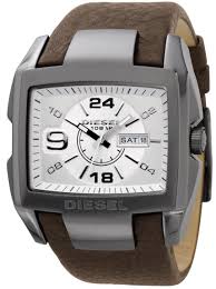 Portefeuille en cuir de marque de luxe pour hommes porte carte crédit noir. Montre Diesel Homme Dz1273 Bracelet Cuir Marron Montre Diesel Diesel Homme Montre Homme Diesel