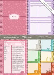 Recipe Pages For Binders Printable And Editable Pdf By Bizuza Recipe Book Diy Recipe Binder Printables Printable Recipe Cards