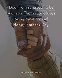 Therefore, let us try to convey our thoughts and wishes through a simple message to our hero's. 100 Best Happy Father S Day Quotes From Son With Images
