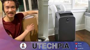 The hisense ap1021cw1g portable air conditioner conveniently keeps you comfortable, from anywhere you are. Install Review Hisense 700sq Ft Dual Hose Portable Ac With Heat Pump 10 000btu How To Install Youtube