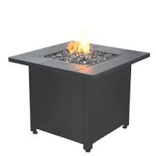 Endless Summer Liquefied Petroleum Outdoor Patio Fire Table With Glass Black Gad1497sp The Home Depot In 2020 Outdoor Fire Table Fire Table Outdoor Fire Pit