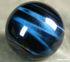 Blue Tiger Eye Hawk Eye Crystals Stones And Crystals Crystal Ball