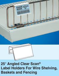 Maybe you would like to learn more about one of these? Item Ke30 Xx 0076 Clear Scan 25Âº Angled Label Holders For Plain Paper Labels On Trion Industries Inc