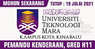 We did not find results for: Jawatan Kosong Kerajaan Julai 2021 Pemandu Kenderaan Gred H11 Uitm Sabah Jawatan Kosong Terkini Negeri Sabah