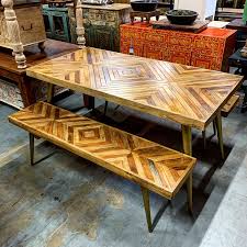 Sold Inlaid Wood Dining Table Wood Furniture Diy Wood Furniture Plans Wood Table Design