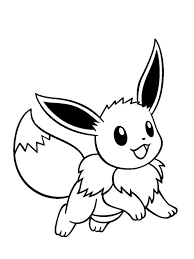 Pokemon coloring pages are widely loved and searched by kids of all ages. Eevee Pokemon Coloring Page 1001coloring Com