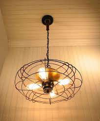 Furnishings For The Home Made From Repurposed Stuff Homejelly Industrial Light Fixtures Fan Light Rustic Lighting