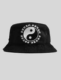 Ying Yang Bucket Hat Kyc Vintage Selling Fashion Bucket Hat Black Bucket Hat