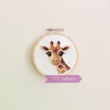 #you will need to have adobe reader installed. Giraffe Cross Stitch Pattern Pdf Bundle Giraffe Instant Download Small Cross Stitch Patterns Cross Stitch Patterns Free Easy Simple Cross Stitch