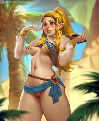 Zelda tries out different Gerudo outfits (LeraPI) [Legend of Zelda] :  rrule34