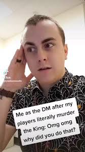 Another classic from TikTok: D&D is a wild ride... especially when your  players are closet psychopaths #dnd #dnd5e #dungeonmastersofinstagram  #dungeonmaster #dungeonsanddragons #dndtiktok #5e ...