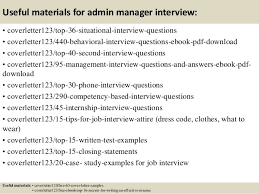 contract administration manager cover