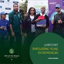 1 gift giver and 2 tyari the traveler are cousins. Gift Of The Givers On Twitter Our Jumpstart Giftofthegivers Entrepreneurial Programme Is Our Flagship Human Development Project That Mentors School Learners Transforms Their Ideas Into Small Start Up Businesses Tomtom Sa Giftofthegivers